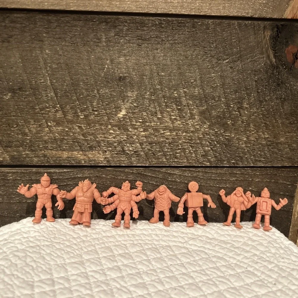Kinkeshi Muscle Men‎ Rare Kinnikuman Bandai Soft Rubber Japan VTG
